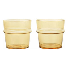 Ferm Living - Paint Glasses - Set of 2 | Yellow