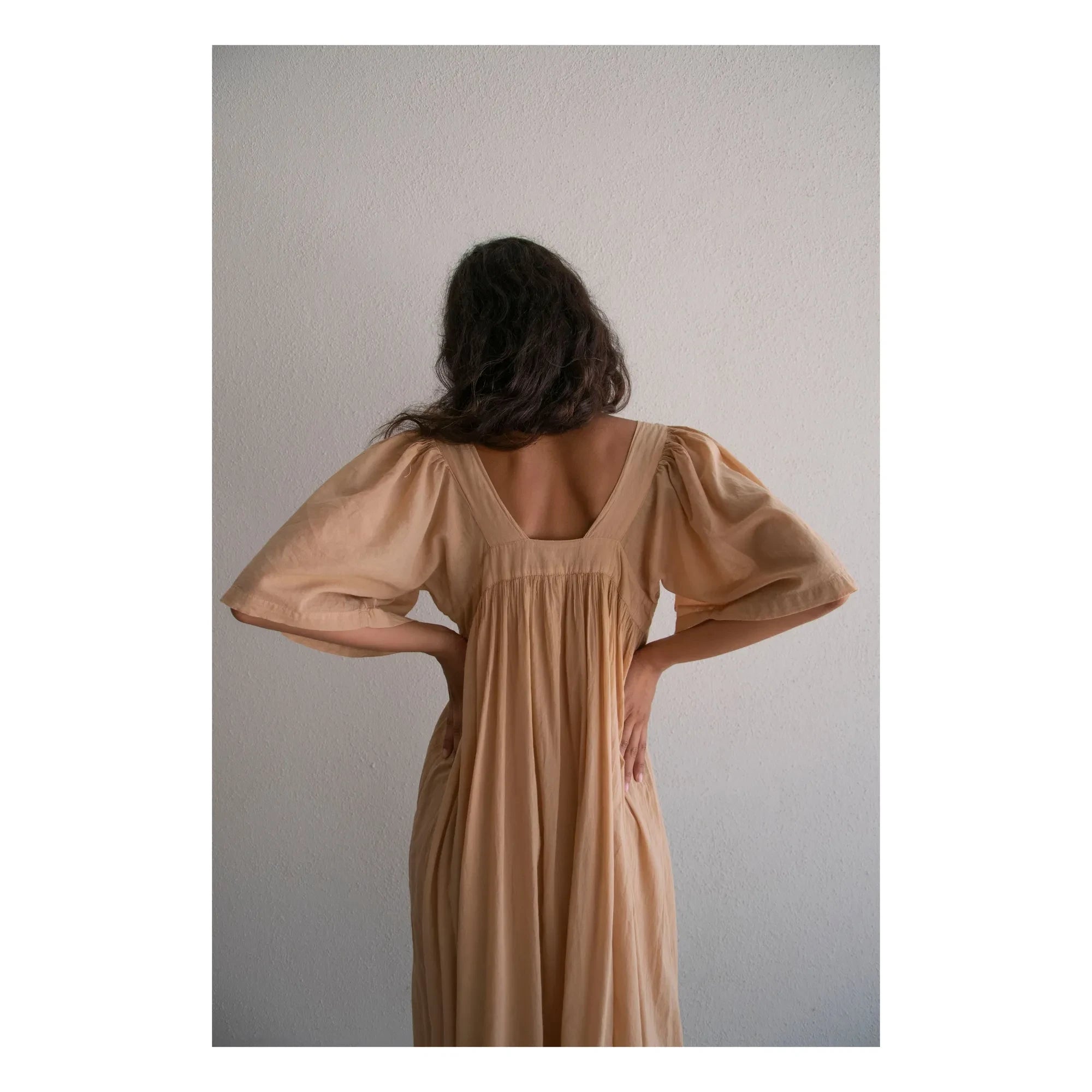 THEAVANT - Jade Cotton Voile Dress | Amber