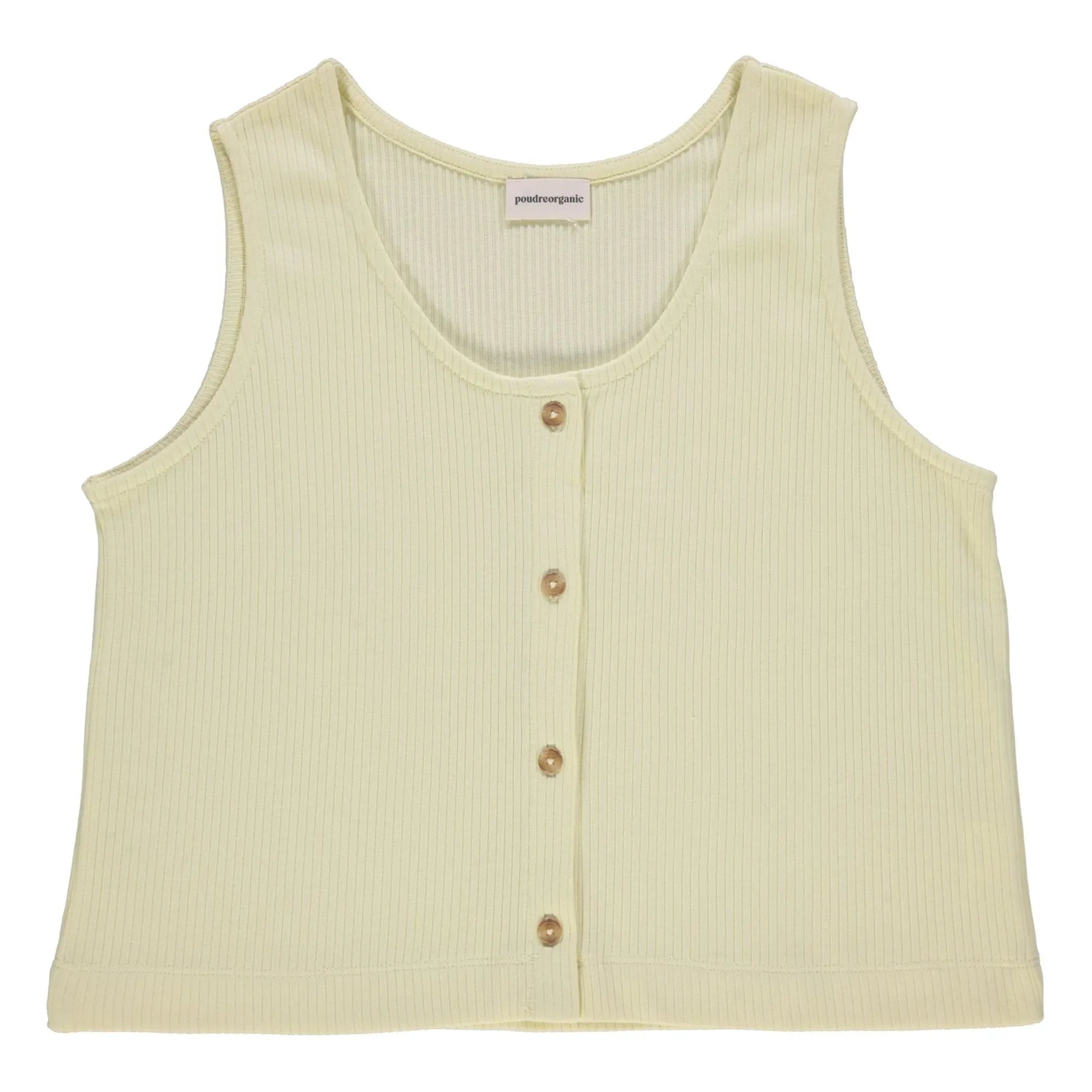 Poudre Organic - Dill Tank Top | Yellow