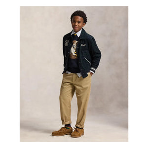 Ralph Lauren - Checkered Bomber | Navy Blue