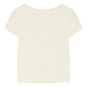 Skall Studio - Edie Cotton T-Shirt | Off-White