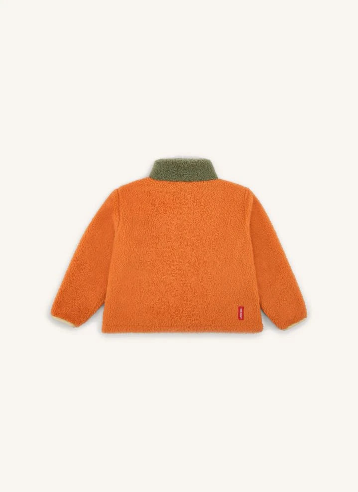 Hello Hossy - Polar Zip-Up Jacket | Orange