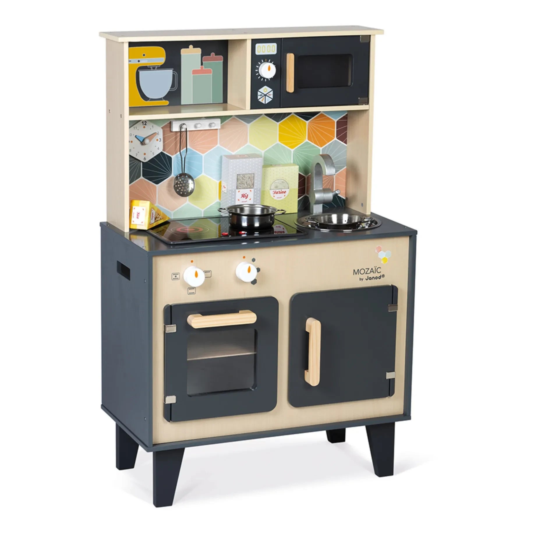 Janod - Mozaik Büyük Oyuncak Mutfak