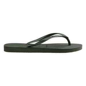 Havaianas - Thin Toe Post Flip Flops | Olive Green
