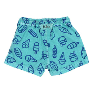 Búho - Bébé Glaces Cotton Organic Bath Shorts | Turquoise