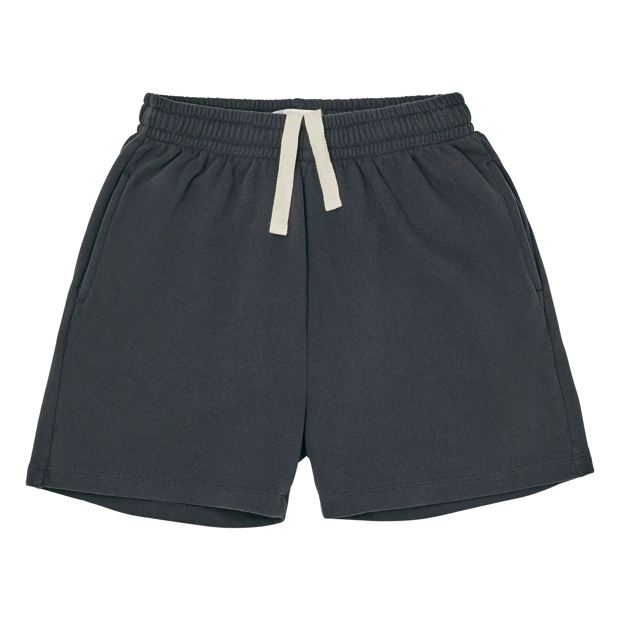 Main Story - Organic Cotton Jogger Shorts | Black