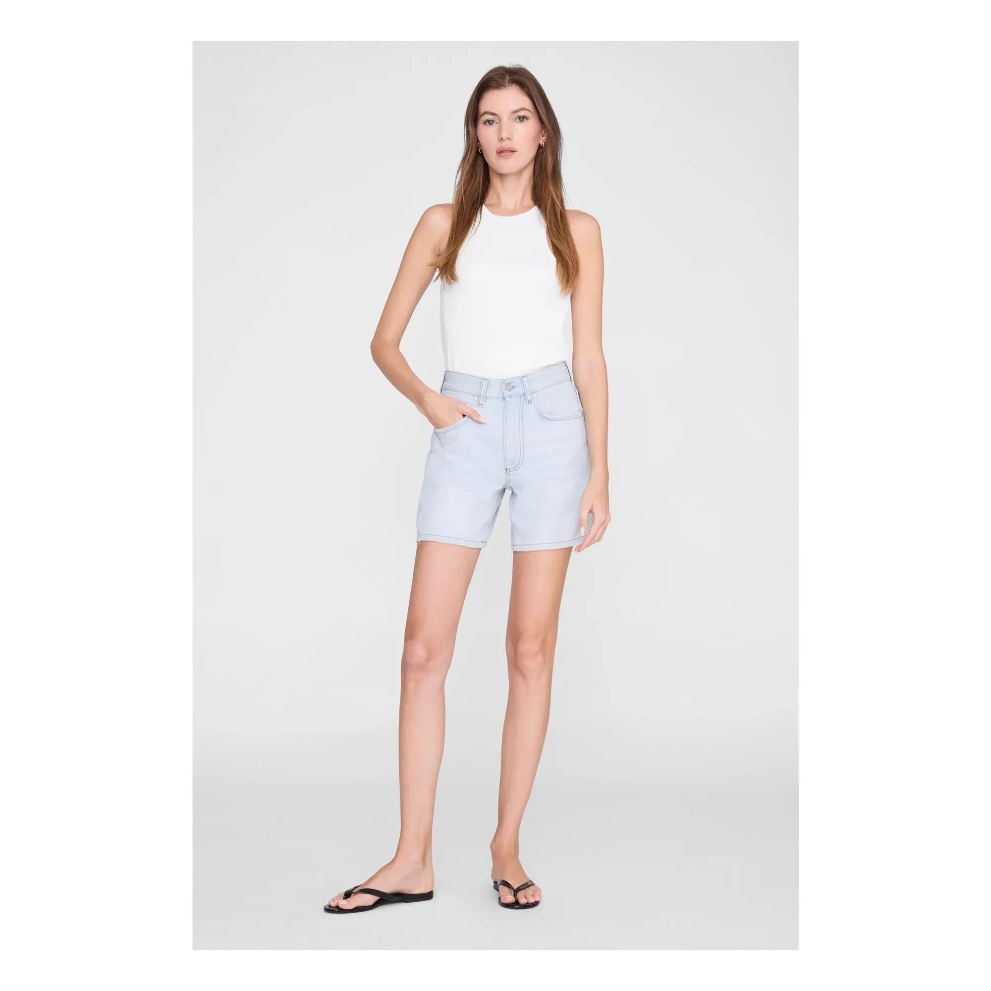 Anine Bing - Short Delaney | Washed Blue