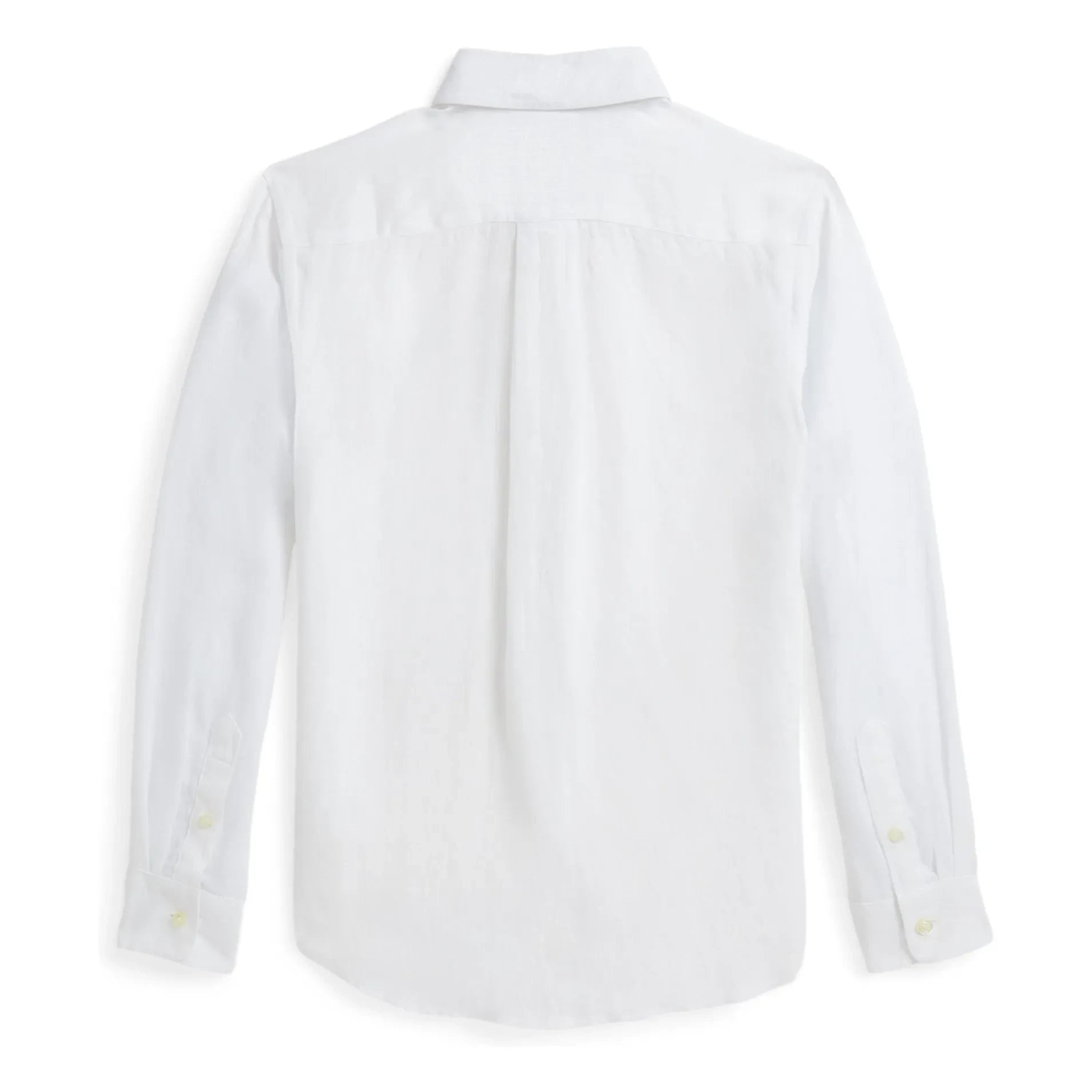 Ralph Lauren - Linen Sport Logo Gömlek | Beyaz