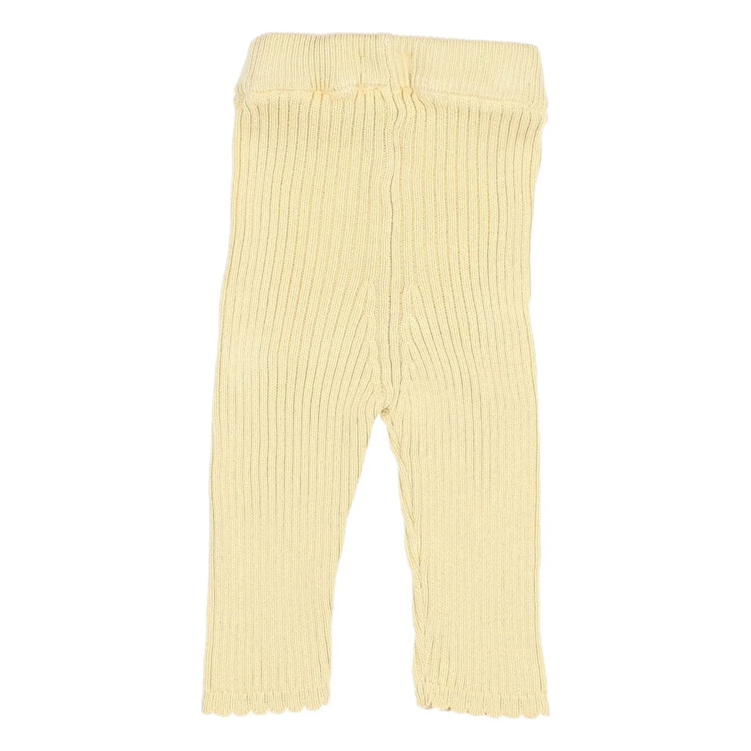 Búho - Ribli Organic Cotton Leggings | Yellow