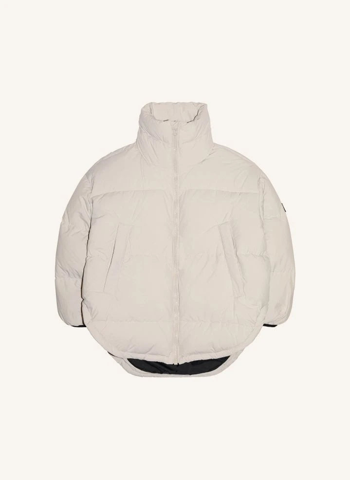 Finger in the nose - Snowbag Dolgulu Ceket | İnci grisi