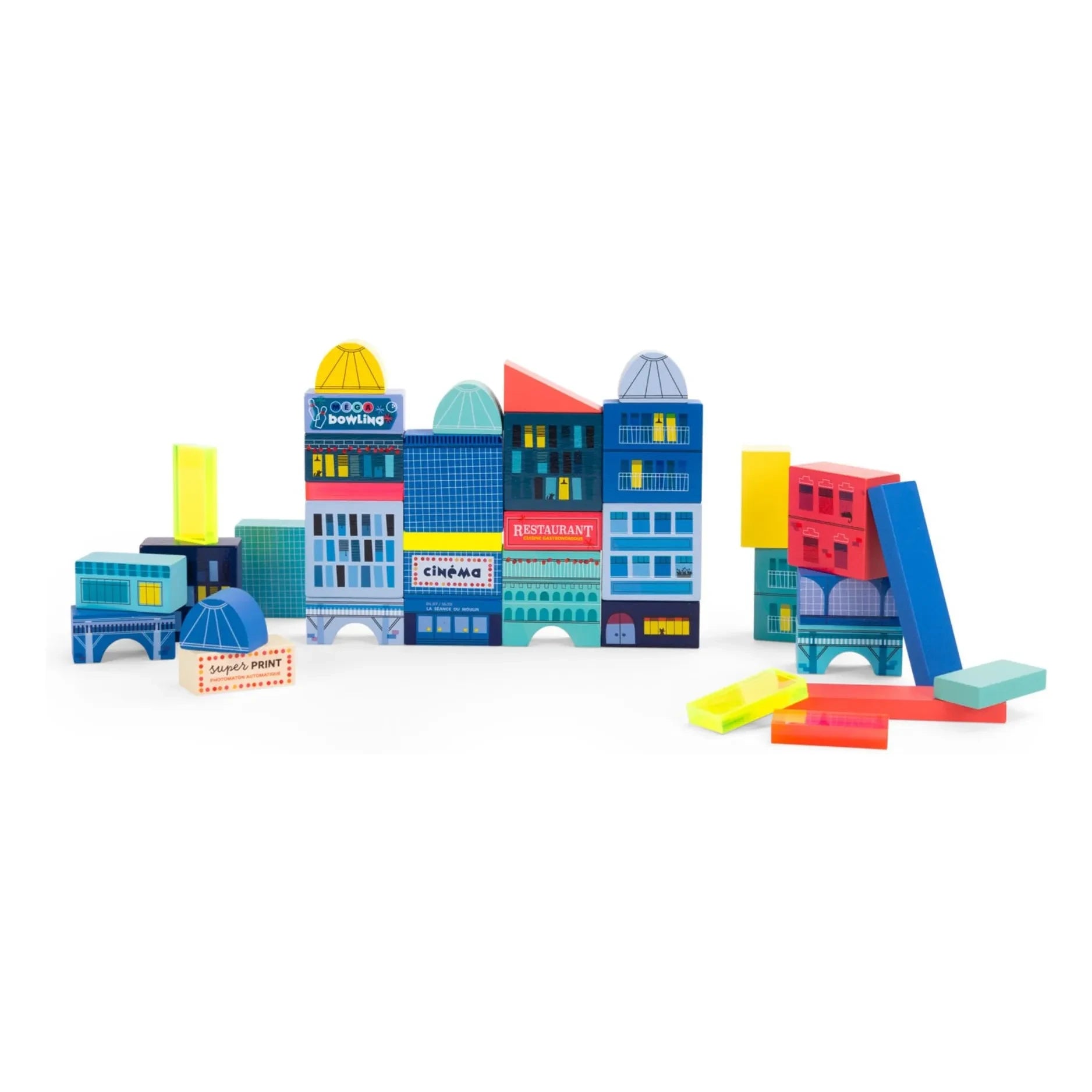 Moulin Roty - Building blocks city Avenue du Moulin
