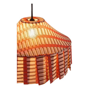 Nobodinoz - Nicole Mosaic lampshade | Red