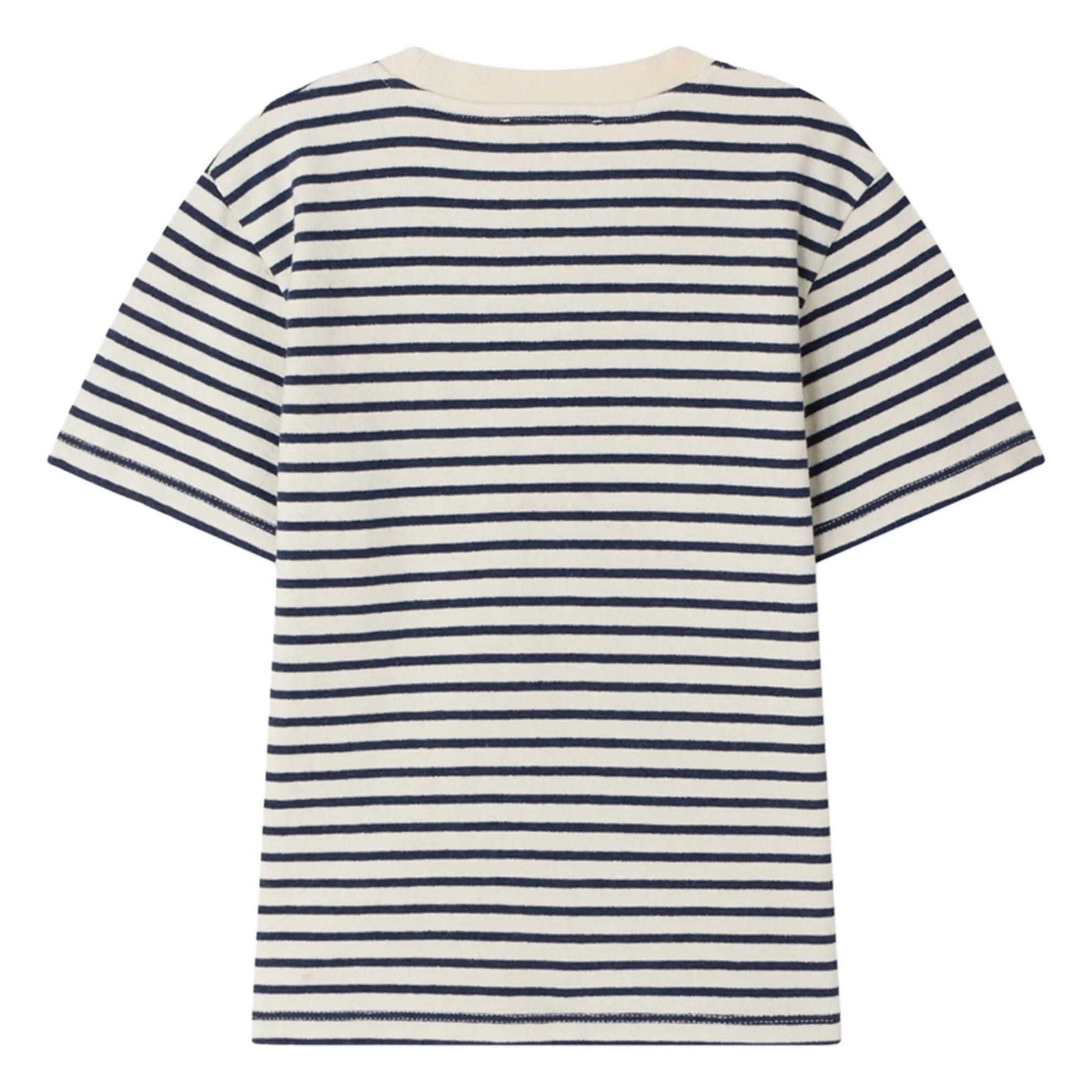 Bonpoint - Striped Lilac T-shirt | Ecru