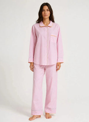 Folkloore - Striped Pajama - Women's Collection | Faded Pink