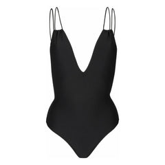 Anja Paris - Le Piccolo Textured One-Piece Swimsuit | Black