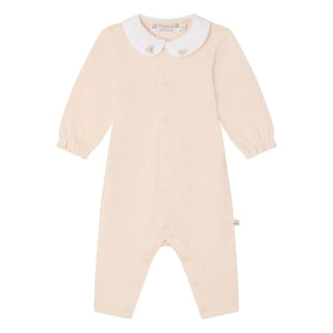 Bonpoint - Cayla Pointelle Organik Pamuk Pajamas | Toz pembe