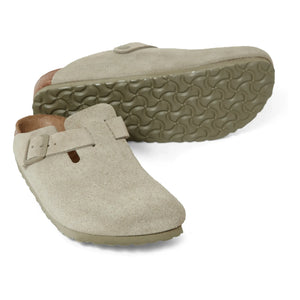BIRKENSTOCK - Boston Narrow Fit Sandals - Adult Collection | Khaki