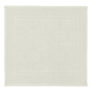 Haomy - Kymi Cotton Bath Mat | Chalk