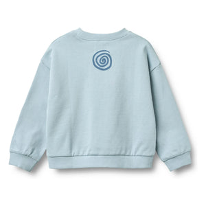 Wheat - Casey Organic Cotton Sweatshirt | Light Blue