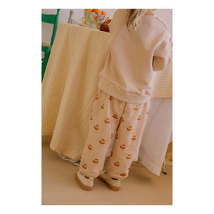 Studio Bohème - Porgy Choux Organic Cotton Fleece Pants | Beige