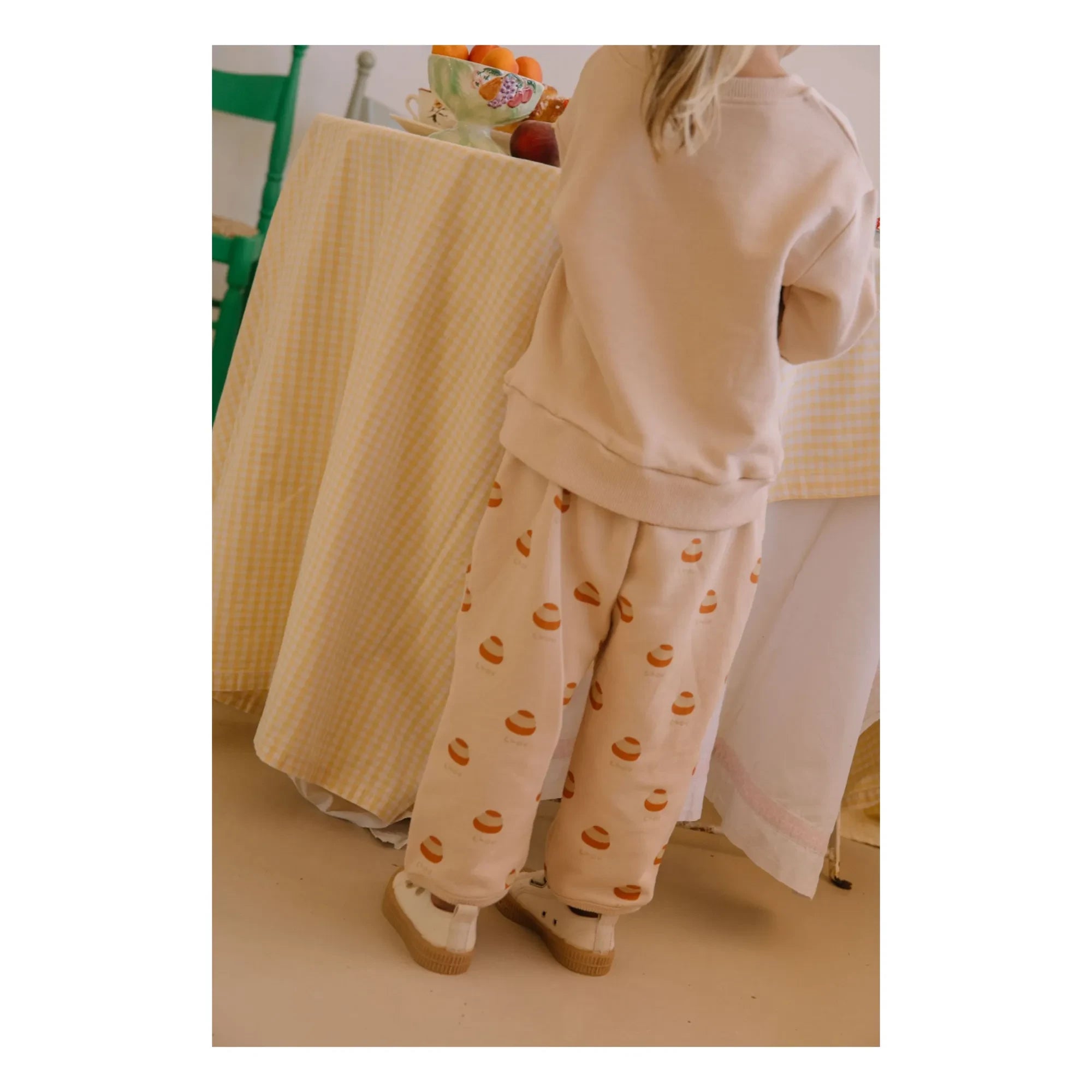 Studio Bohème - Porgy Choux Organic Cotton Fleece Pants | Beige