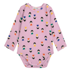 Bobo Choses - Organic Cotton Pions Bodysuit | Lilac