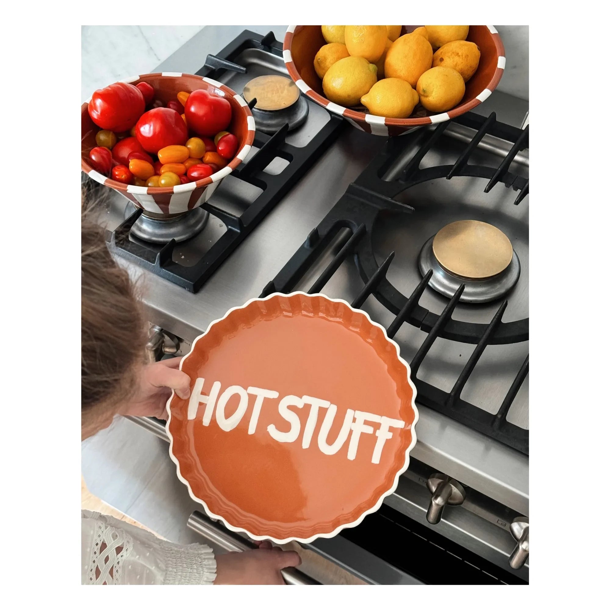 Denise - Ellis Tart Mold | Terracotta
