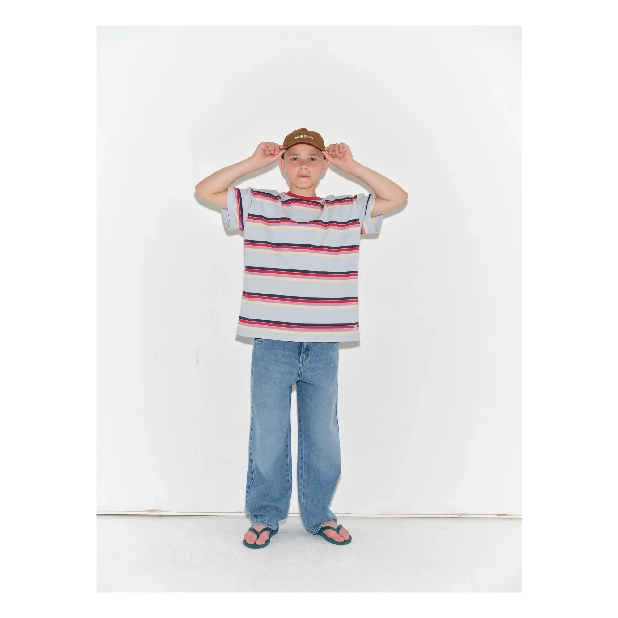 Main Story - Organic Cotton Baggy Jeans | Blue