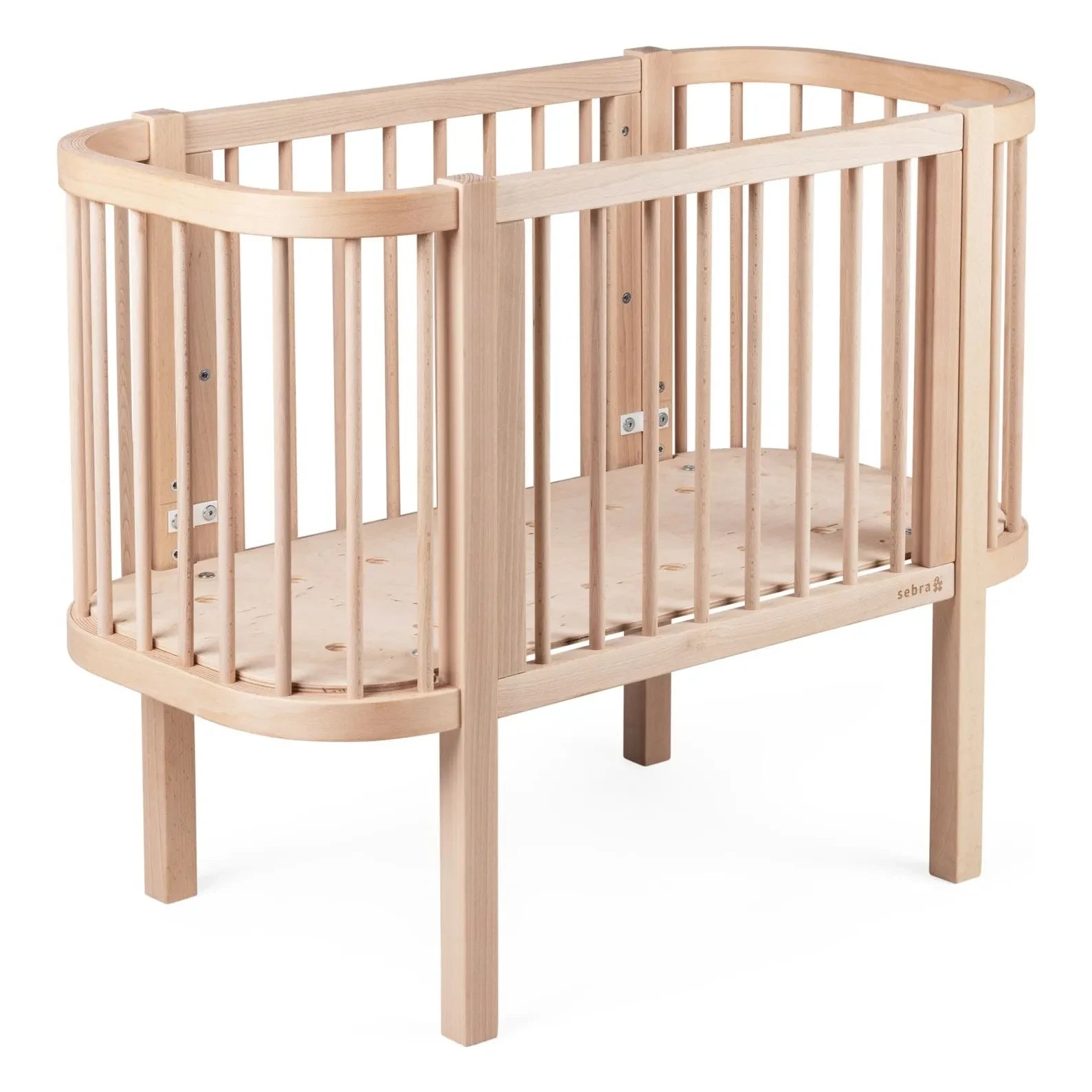 Sebra - Wooden Co-sleeper Bed | Beech