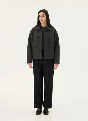 Noyoco - Holar Wool Jacket | Charcoal Gray