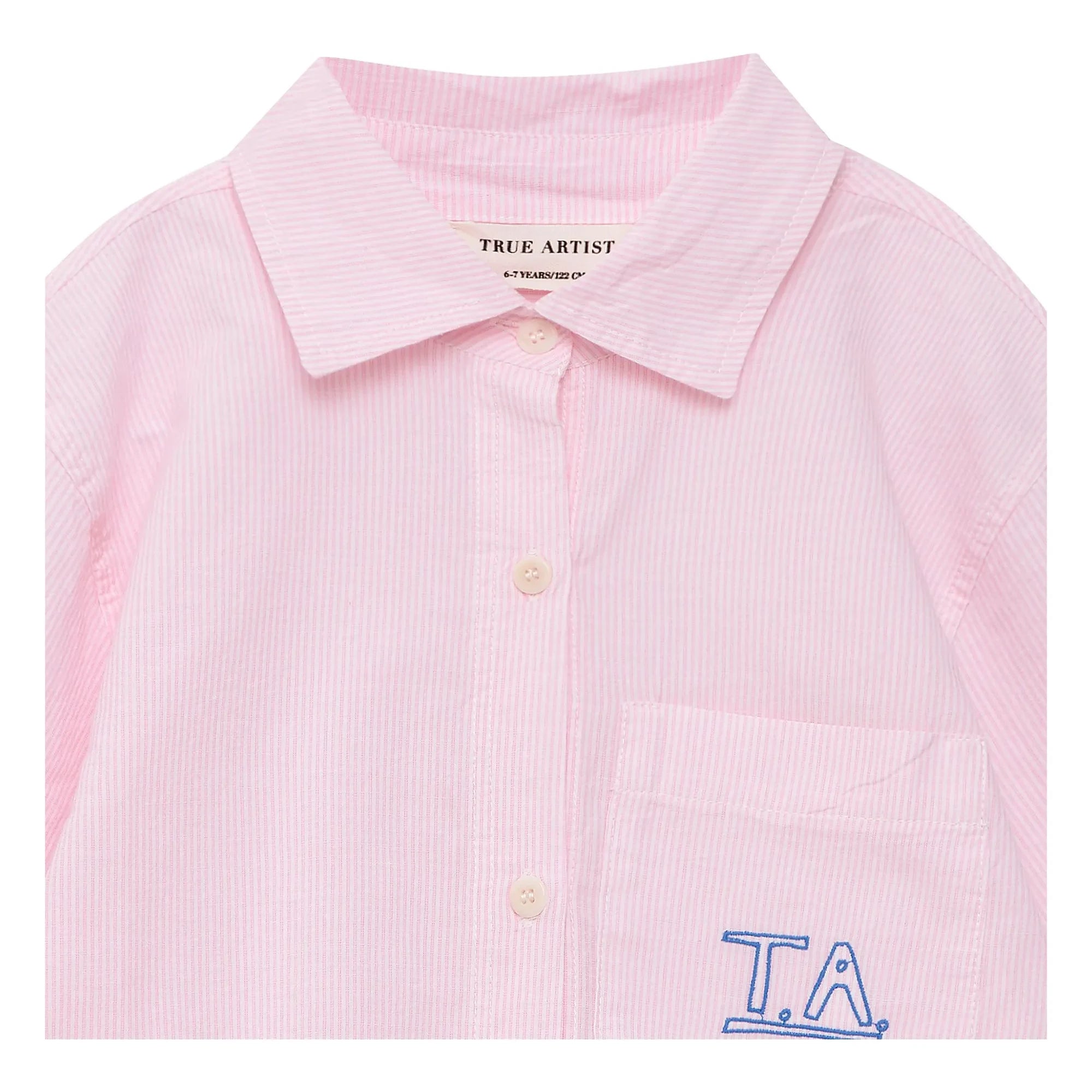 True Artist - N°6 Striped Shirt | Pink