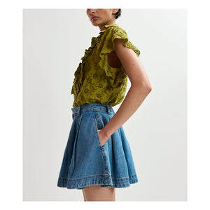 Essentiel Antwerp - Joss Organic Cotton Shorts | Blue