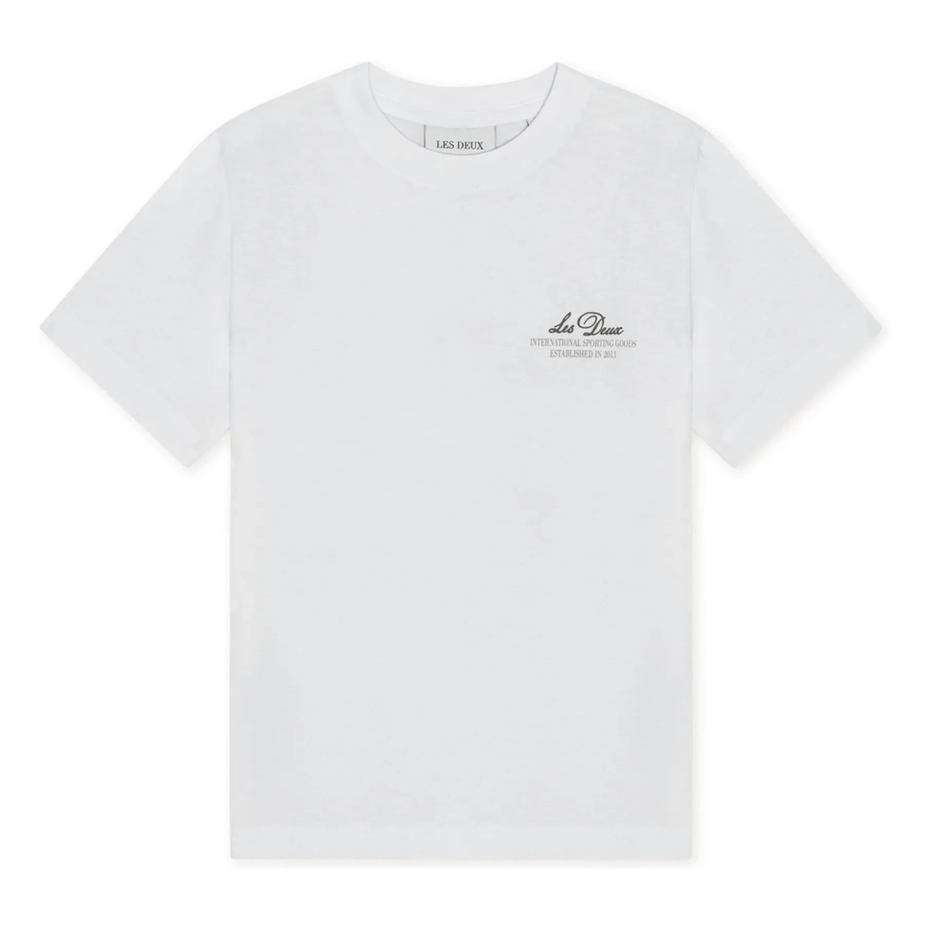 Les Deux - Globe Les Deux T-shirt Organic cotton | White