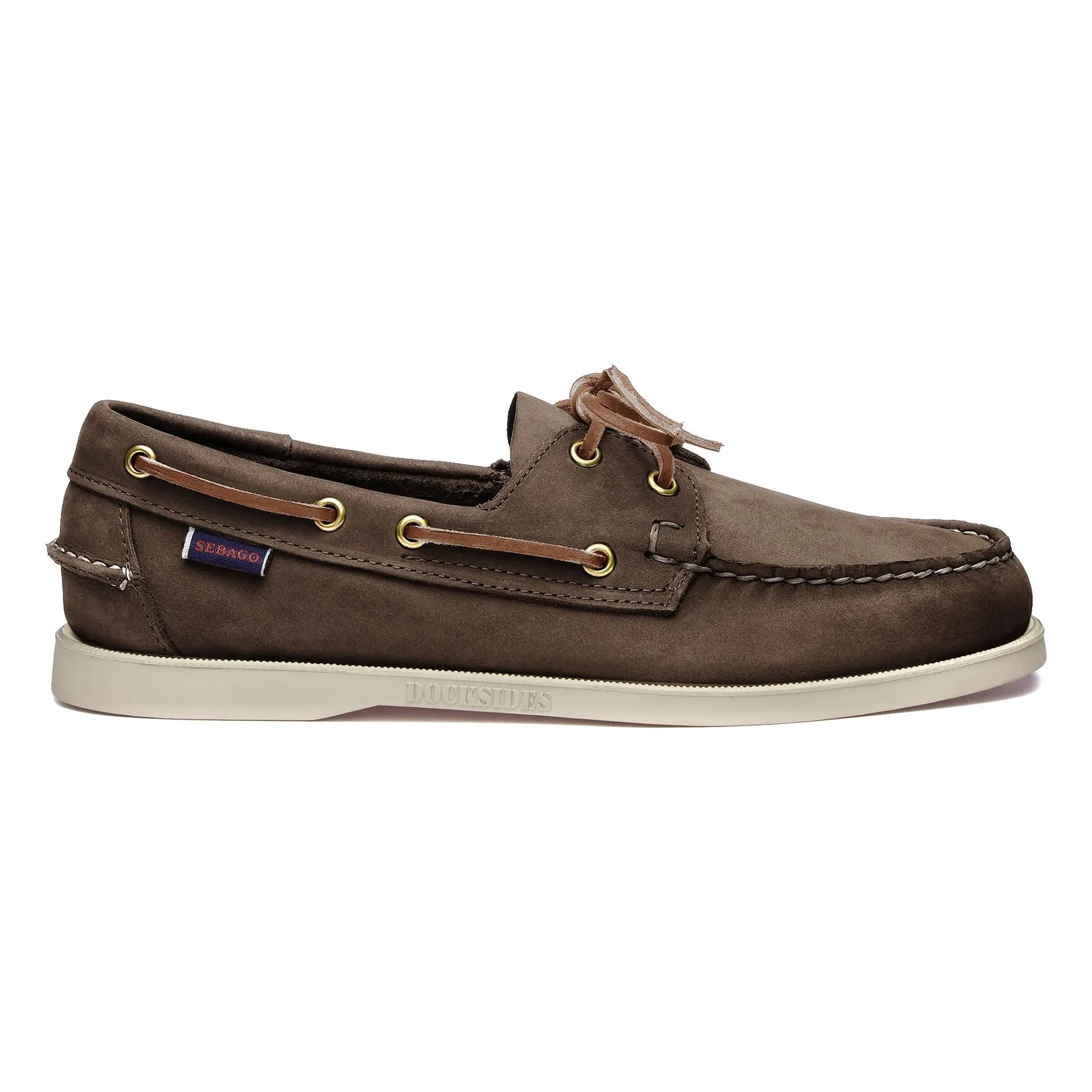 Sebago - Docksides Portland Nubuck Loafer | Brown