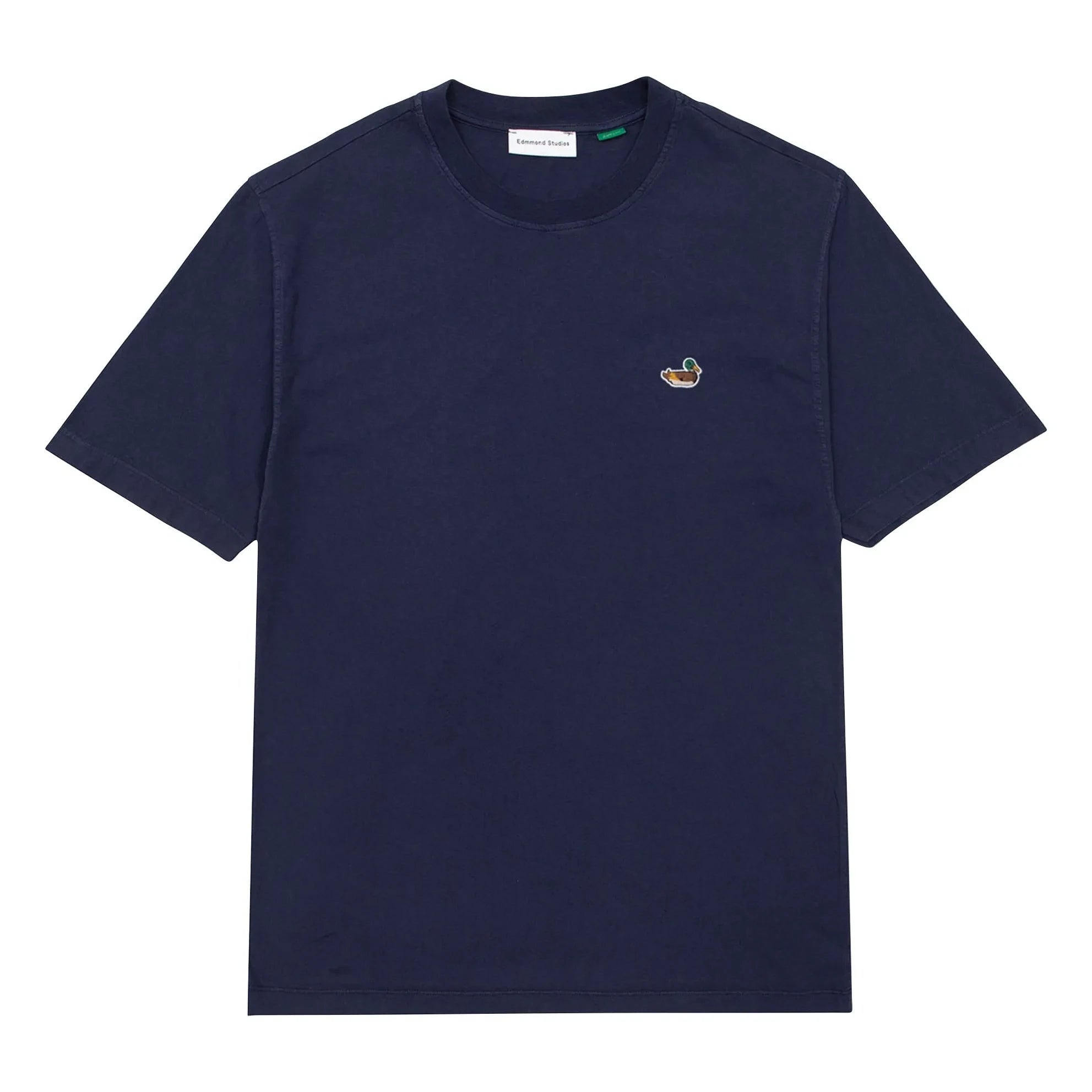 Edmmond Studios - Duck Patch T-Shirt | Navy Blue