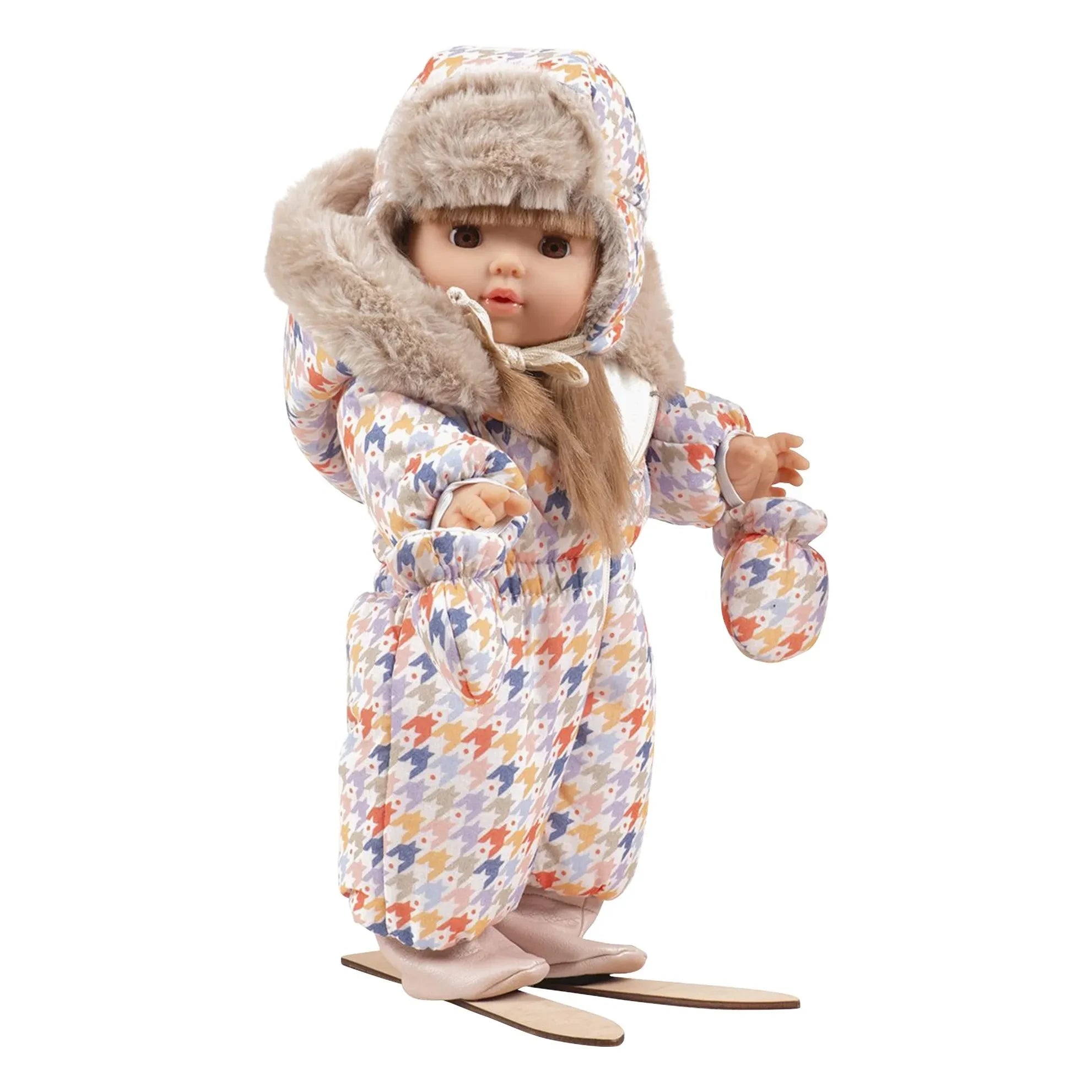 Minikane - Vestaire Toy Doll - Slalom Hat and Gloves Set