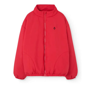 The Animals Observatory - Crocodile Padded Coat Recycled Fibers | Red