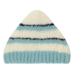 The Animals Observatory - Pony Çizgili Yün Bere | Açık Mavi