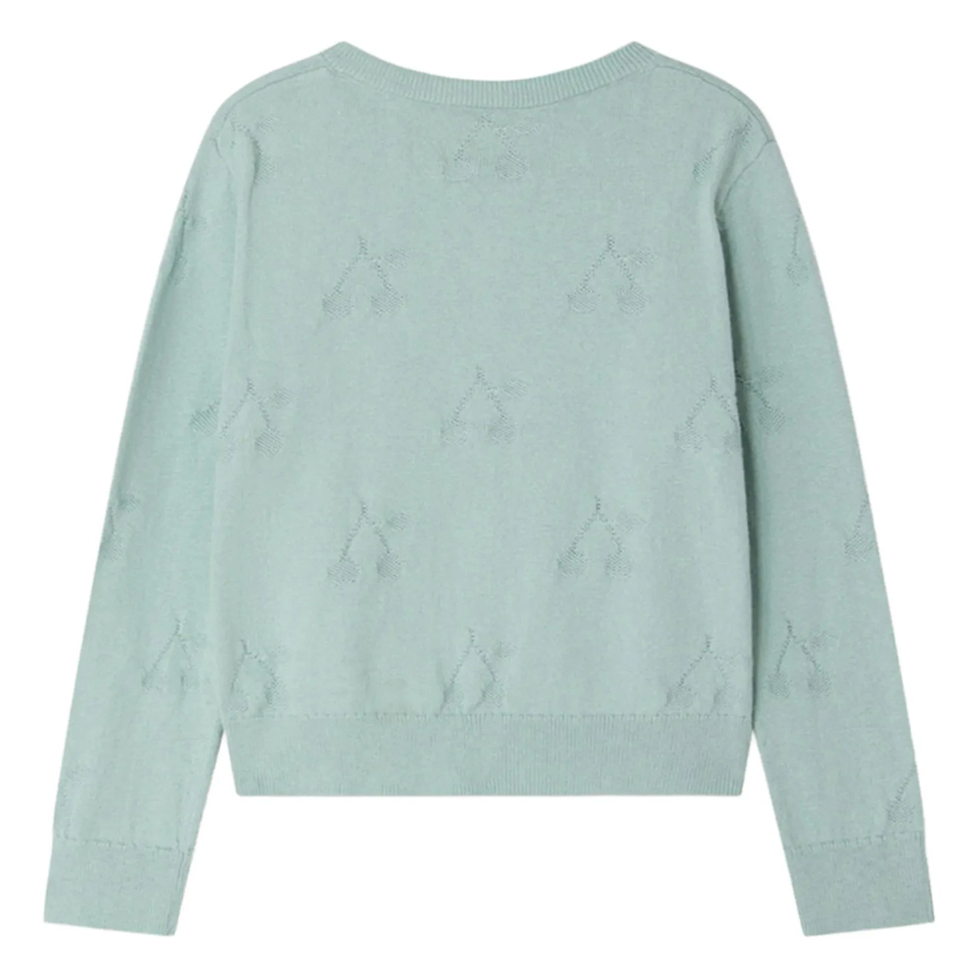 Bonpoint - Pointelle Lysia Organic Cotton Cardigan | Celadon