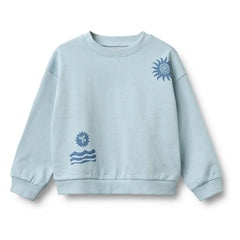Wheat - Casey Organic Cotton Sweatshirt | Light Blue