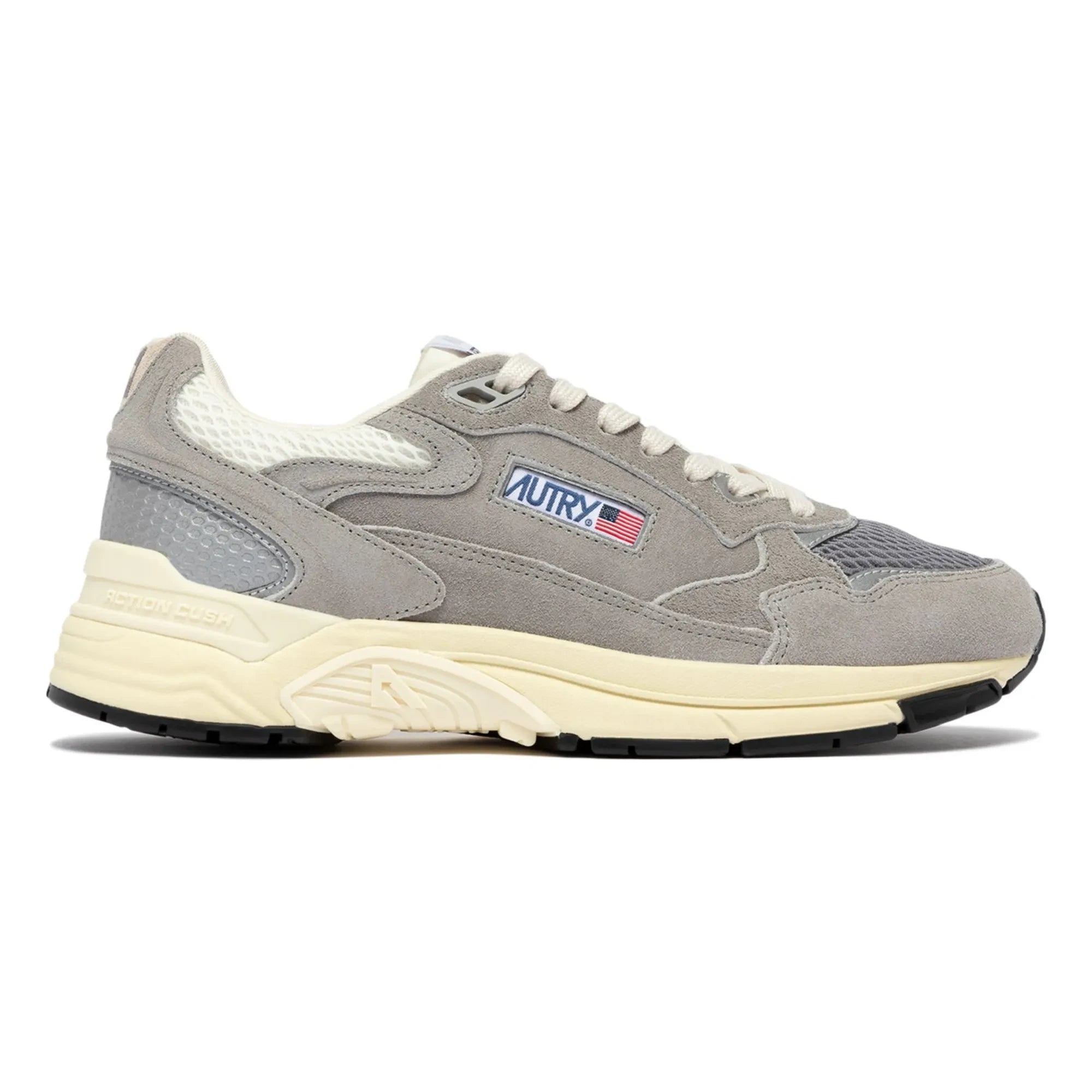 Autry - Hyperway Düşük Süet Sneakers | Gri