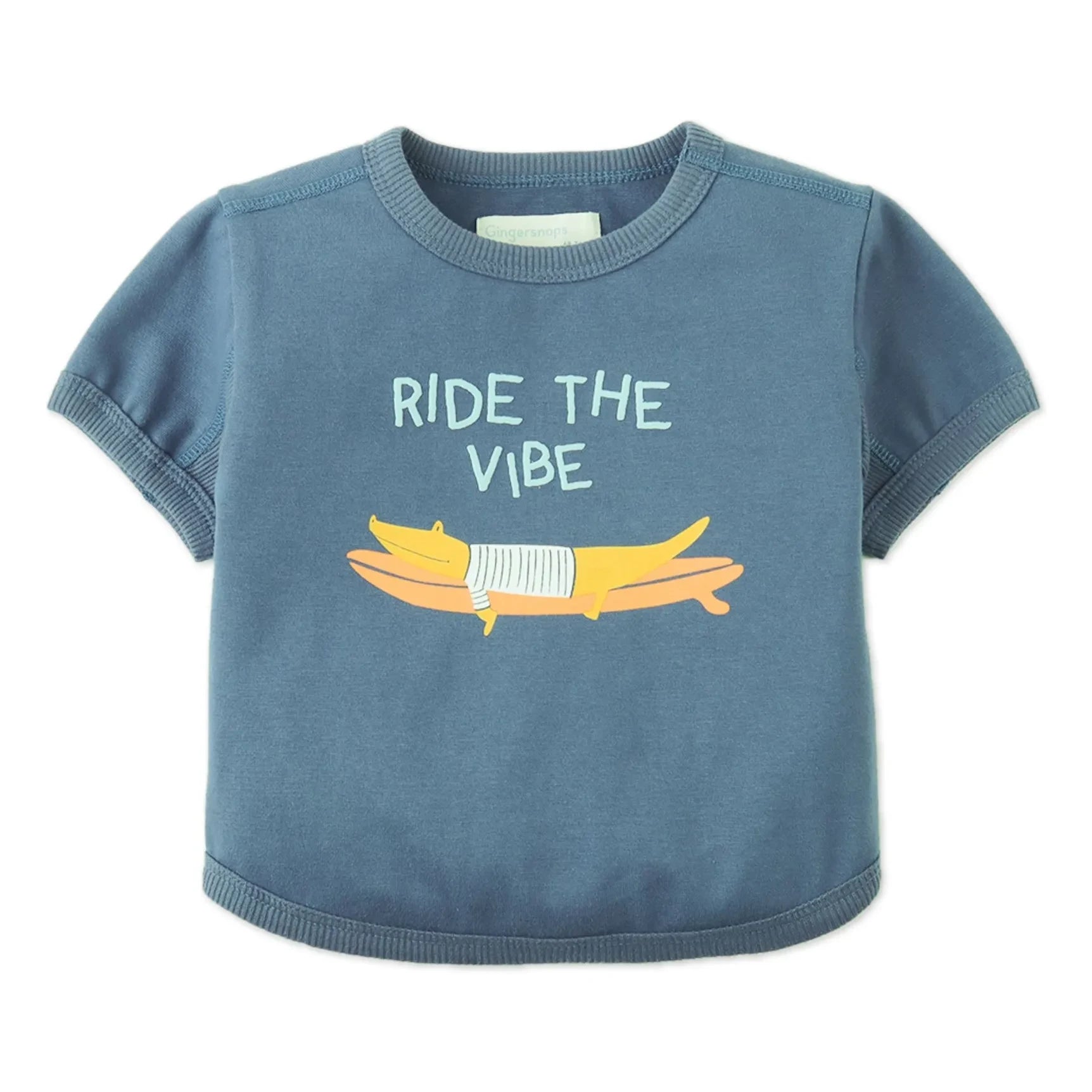 Gingersnaps - Chalice Ride The Vibe Tişört | Mavi