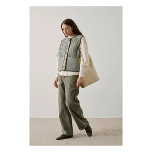 Soeur - Hima Sleeveless Jacket | Green Water