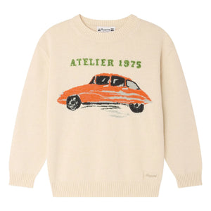 Bonpoint - Martinez Wool Sweater | Ecru
