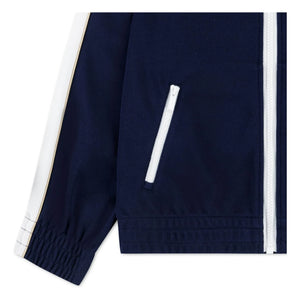 Lacoste - Organic Cotton Sports Zip-up Sweatshirt | Navy Blue