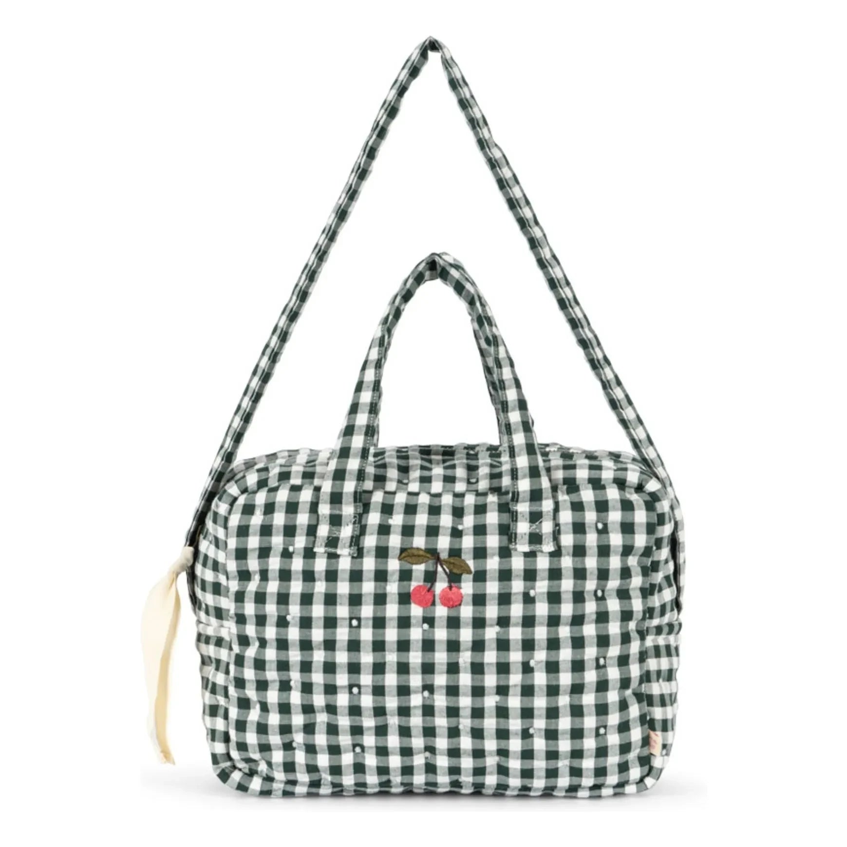 Konges Sløjd - Vichy Baby Care Bag | Dark Green