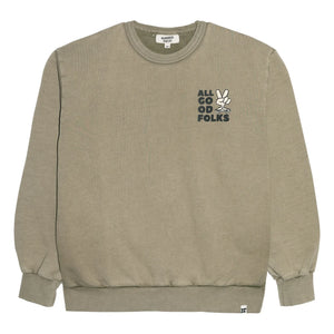 Hundred Pieces - Ryde Organic Cotton Sweatshirt | Khaki