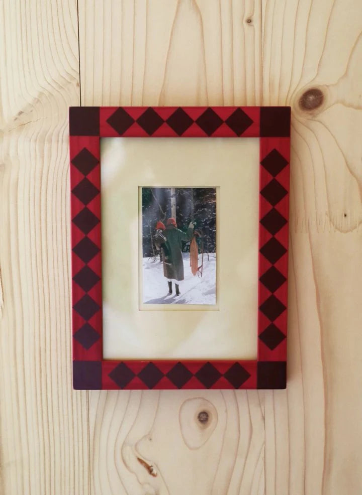 &Klevering - Osteria Fotoğraf Çerçevesi | Bordo