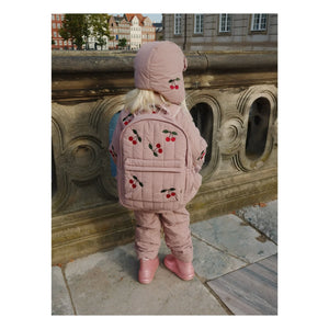 Konges Sløjd - Juno Cherry Quilted Backpack | Mauve