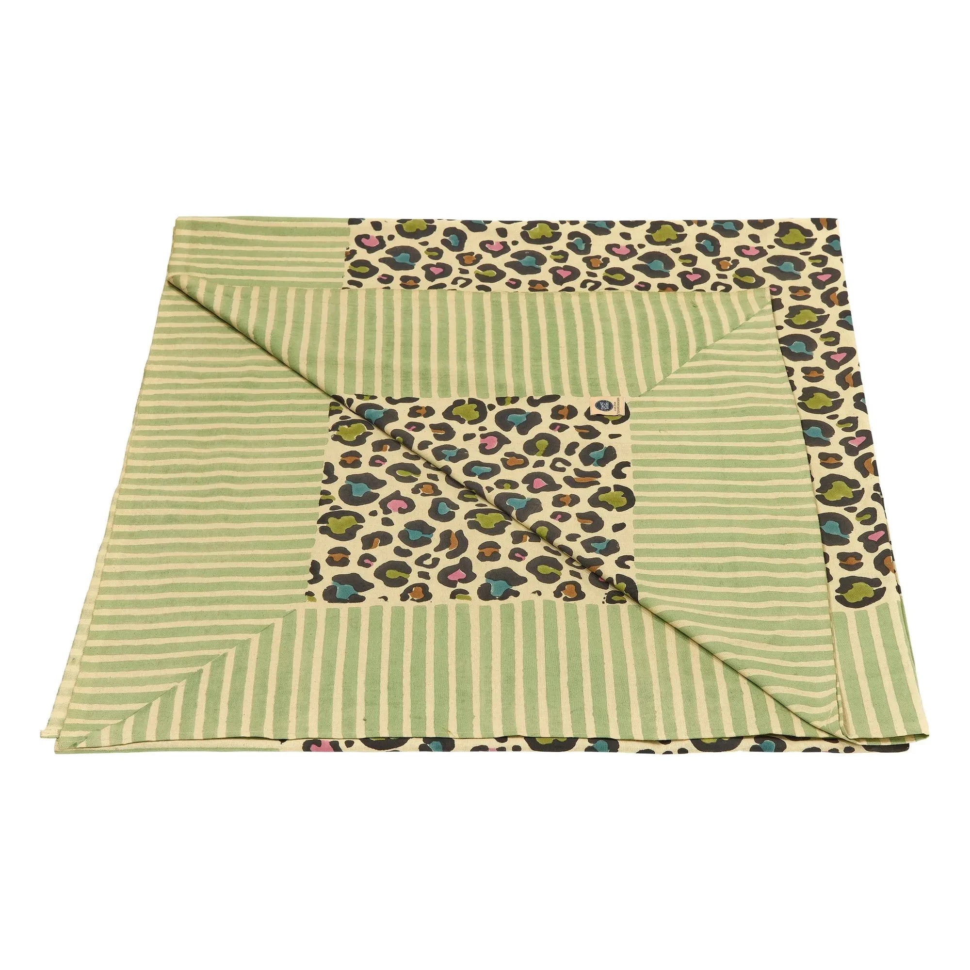 Doing Goods - Disco Leopard Tablecloth | Multicolor